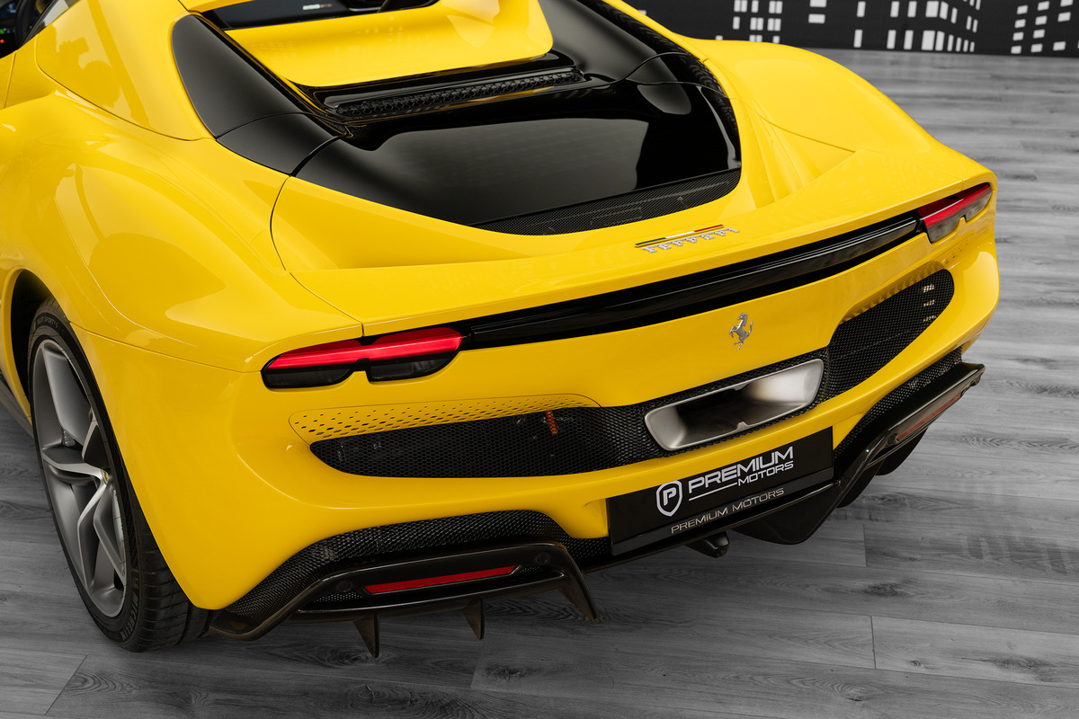 Used 2024 Ferrari 296 GTS — Atelier — Yellow for Sale in Dubai — gallery photograph 8