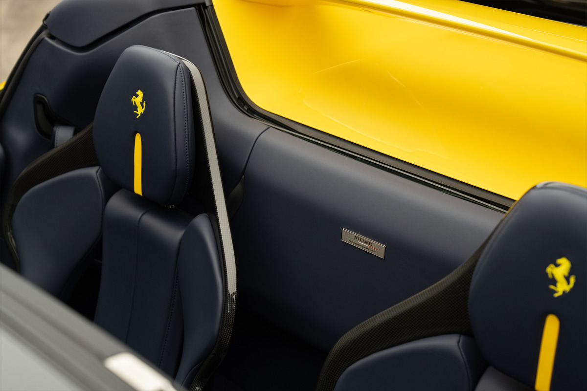 Used 2024 Ferrari 296 GTS — Atelier — Yellow for Sale in Dubai — gallery photograph 10