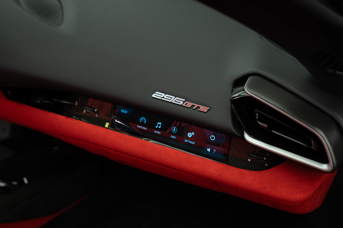 Used 2025 Ferrari 296 GTS — Black for Sale in Dubai — gallery photograph 13