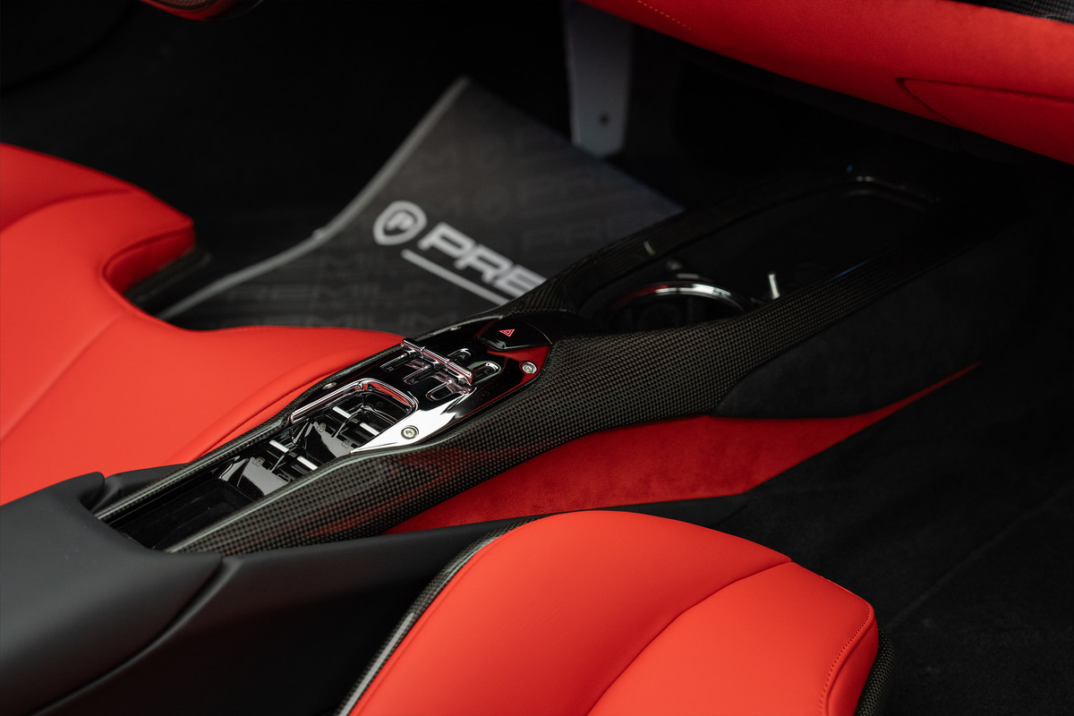 Used 2025 Ferrari 296 GTS — Black for Sale in Dubai — gallery photograph 14