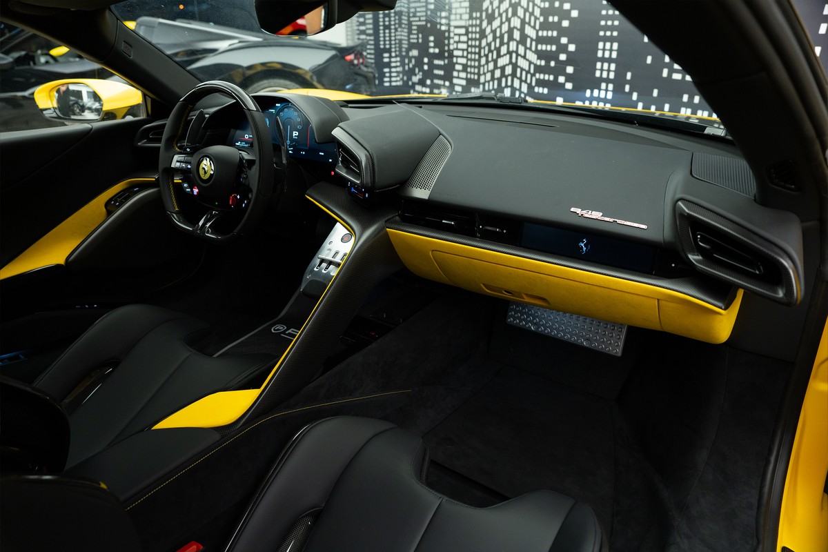 2026 Ferrari 849 Testarossa Spider — Yellow for Sale in Dubai — gallery photograph 10