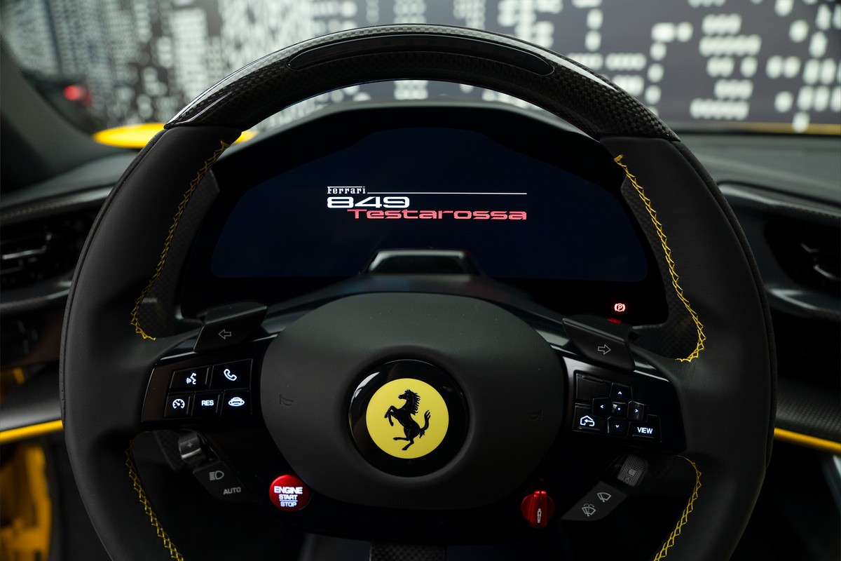 2026 Ferrari 849 Testarossa Spider — Yellow for Sale in Dubai — gallery photograph 13