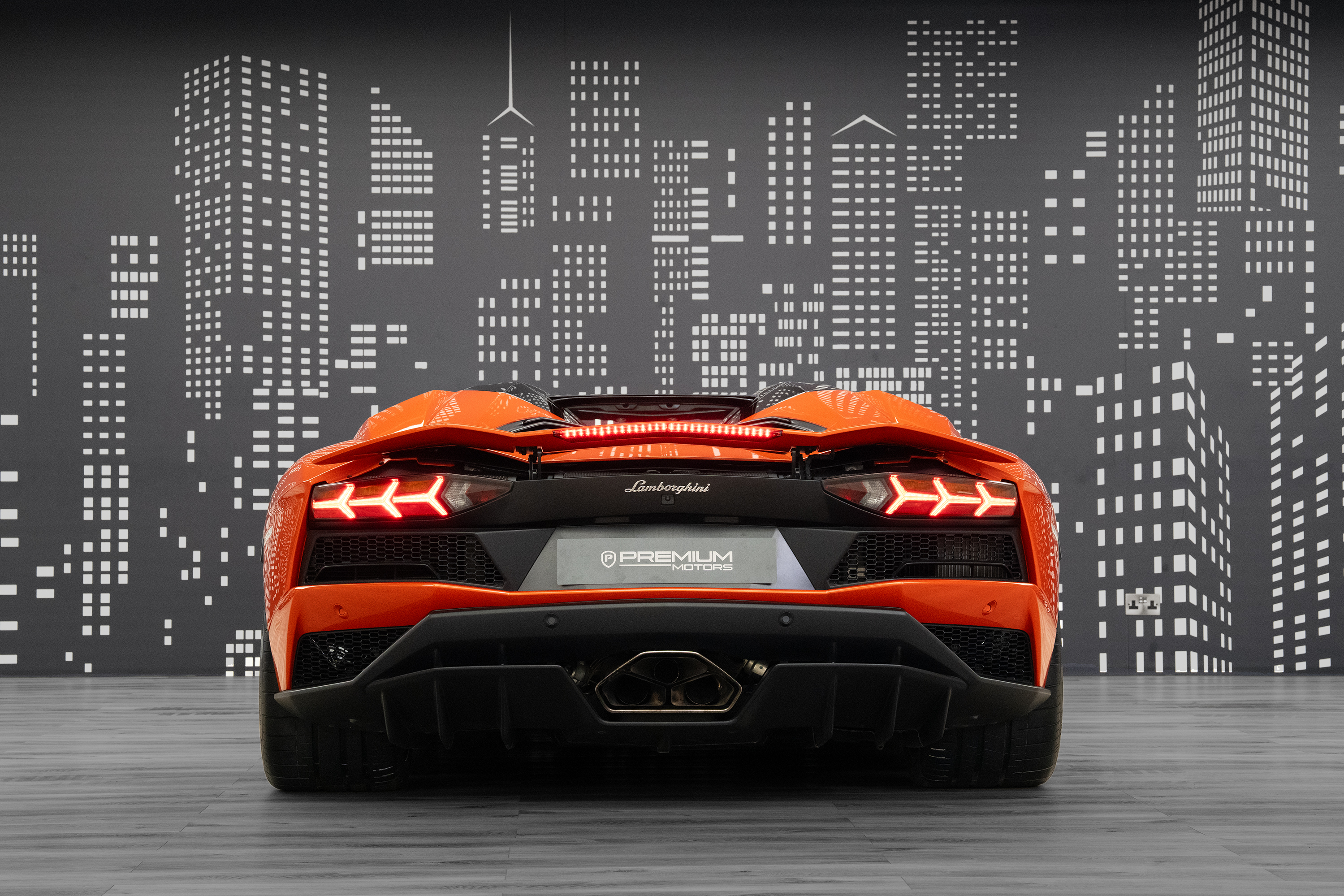 Used 2019 Lamborghini Aventador S Roadster — Orange for Sale in Dubai — gallery photograph 8