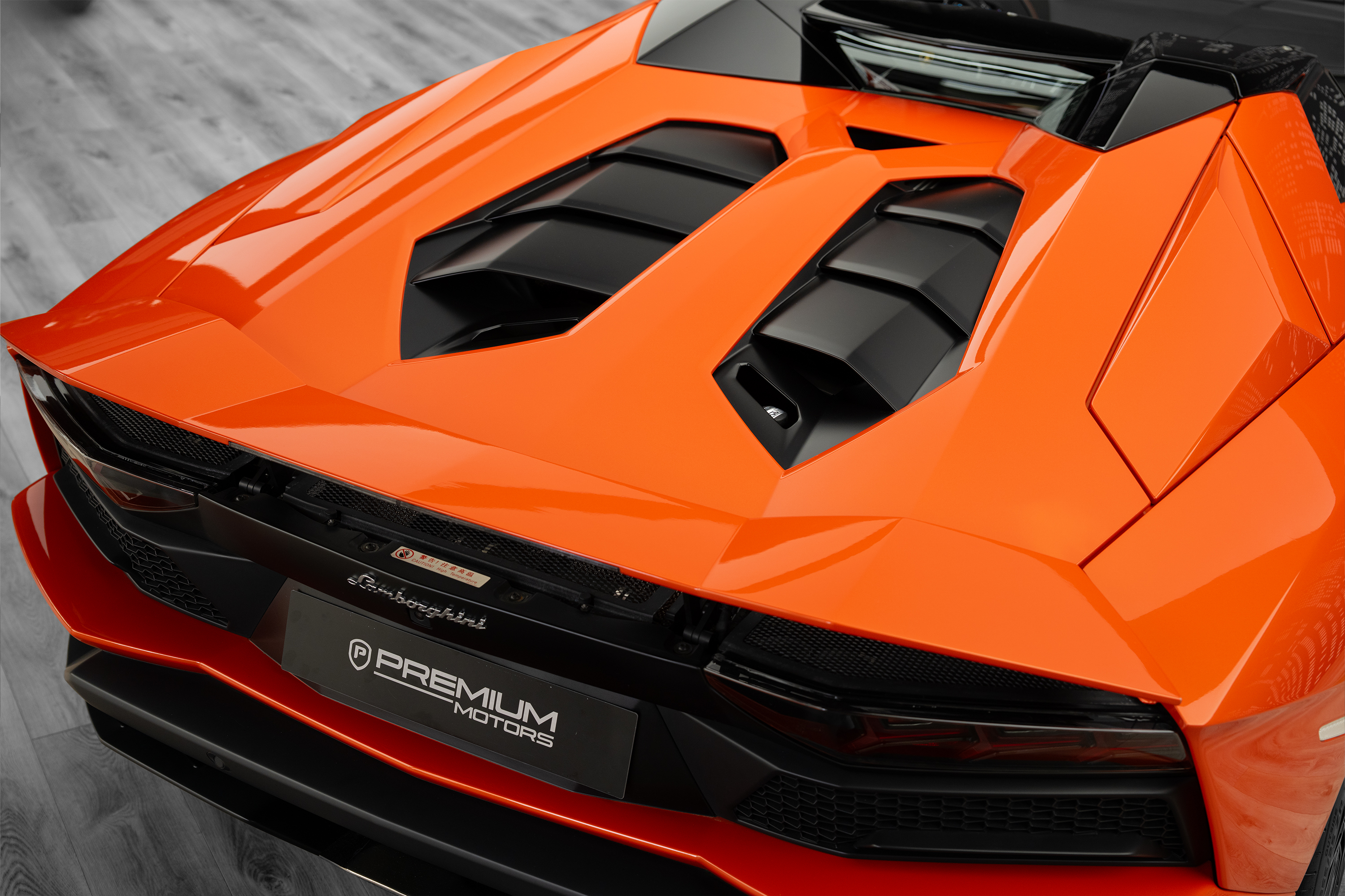 Used 2019 Lamborghini Aventador S Roadster — Orange for Sale in Dubai — gallery photograph 11