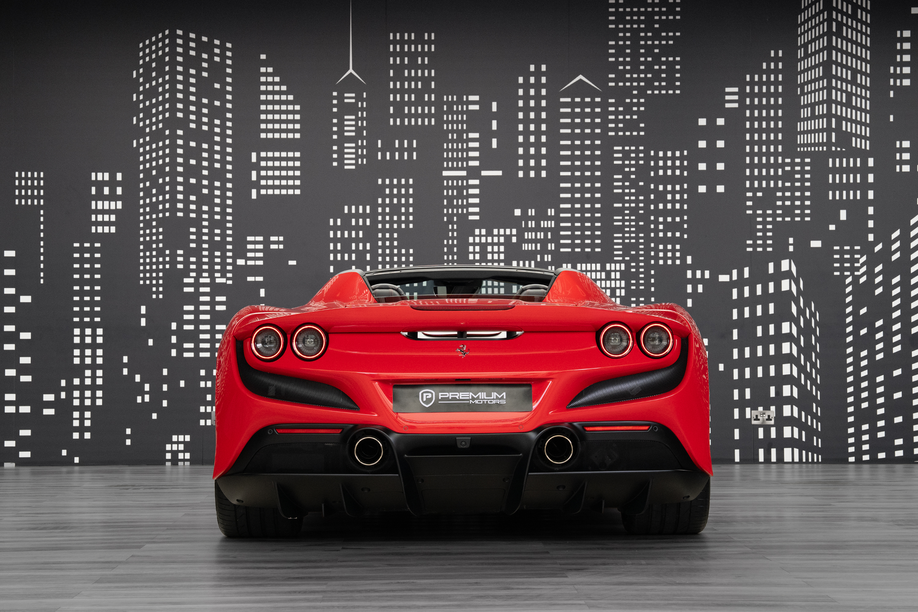 Used 2020 Ferrari F8 Spider — Red for Sale in Dubai — gallery photograph 8