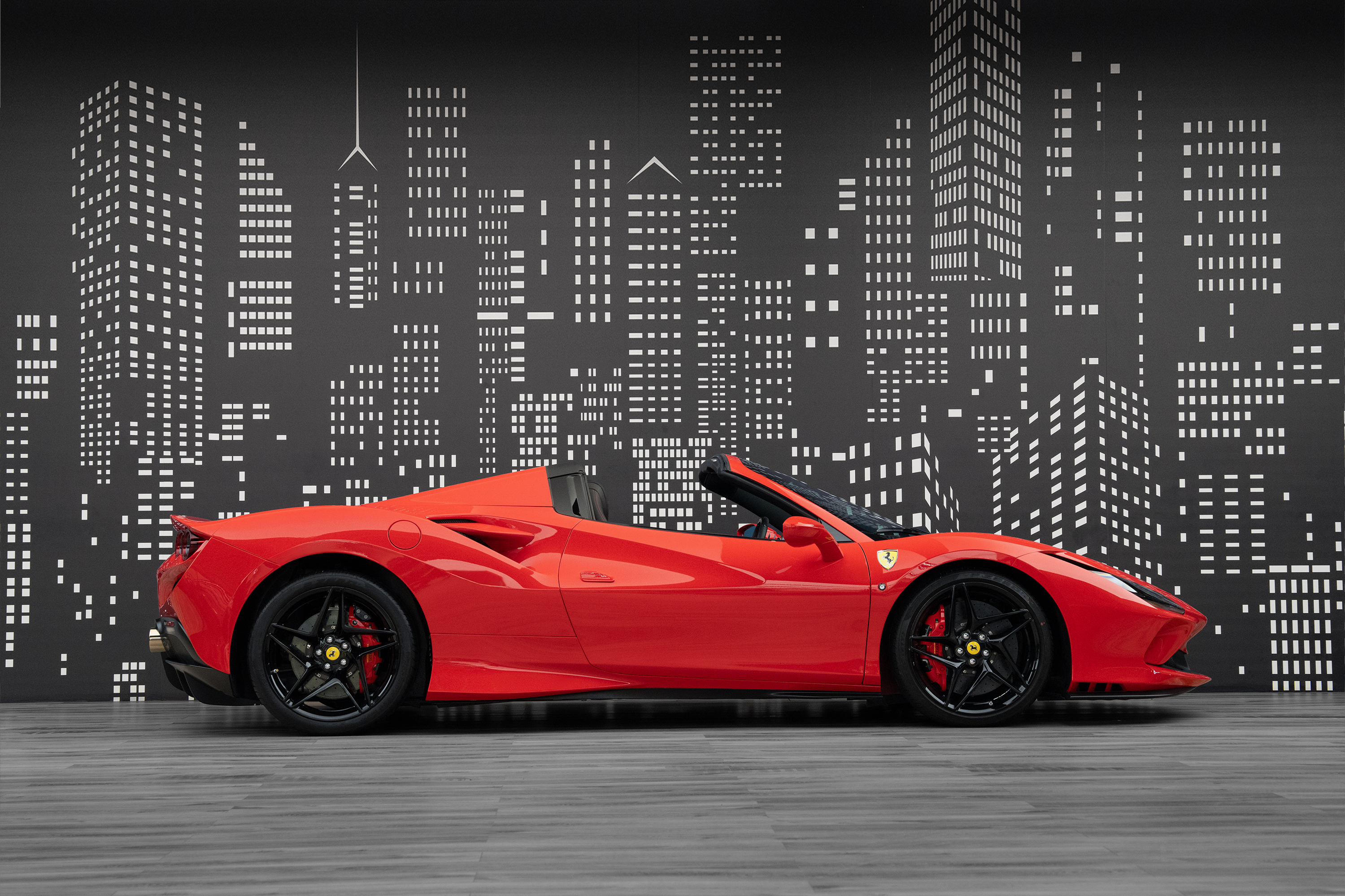 Used 2020 Ferrari F8 Spider — Red for Sale in Dubai — gallery photograph 5