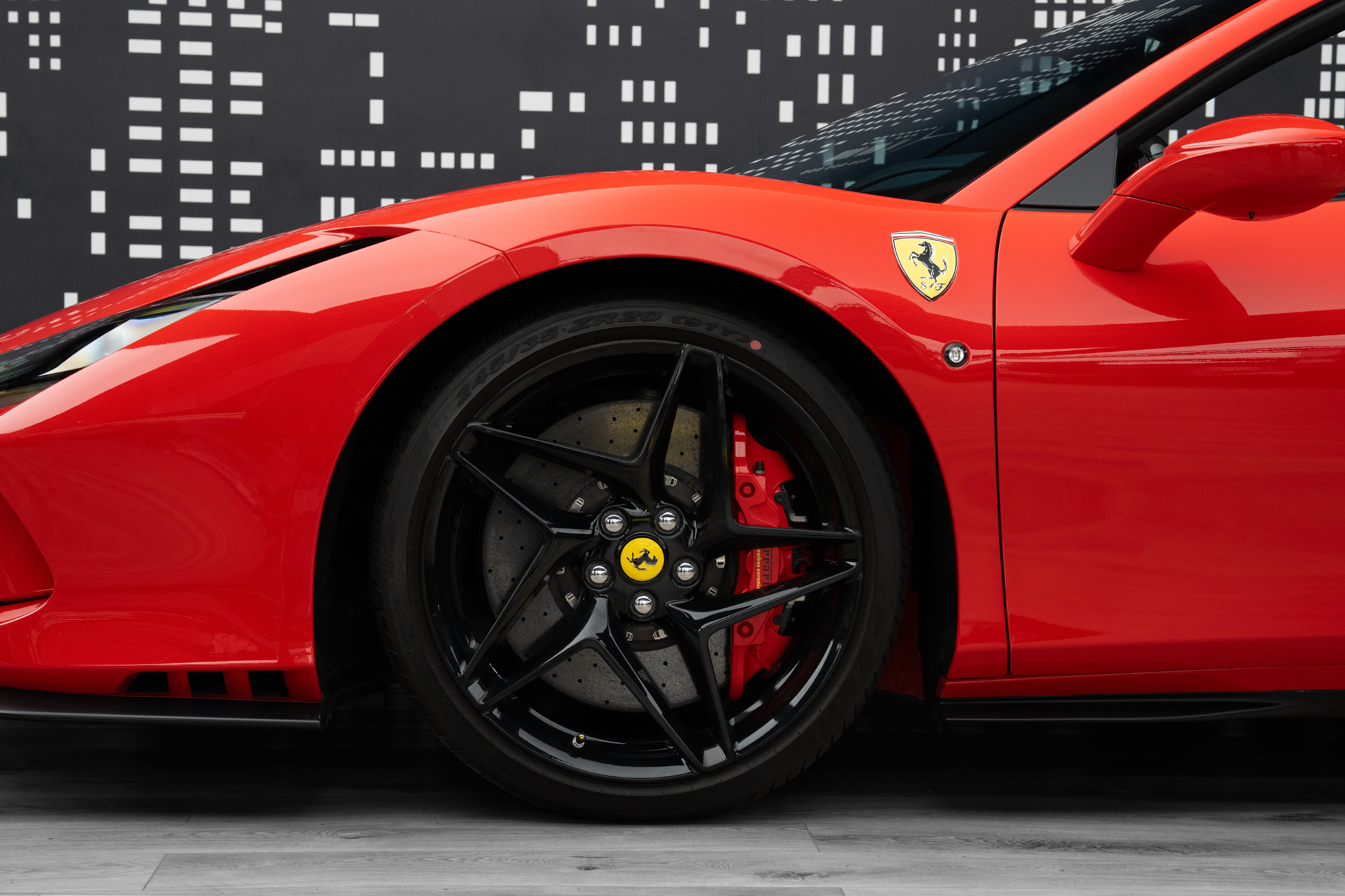 Used 2020 Ferrari F8 Spider — Red for Sale in Dubai — gallery photograph 9