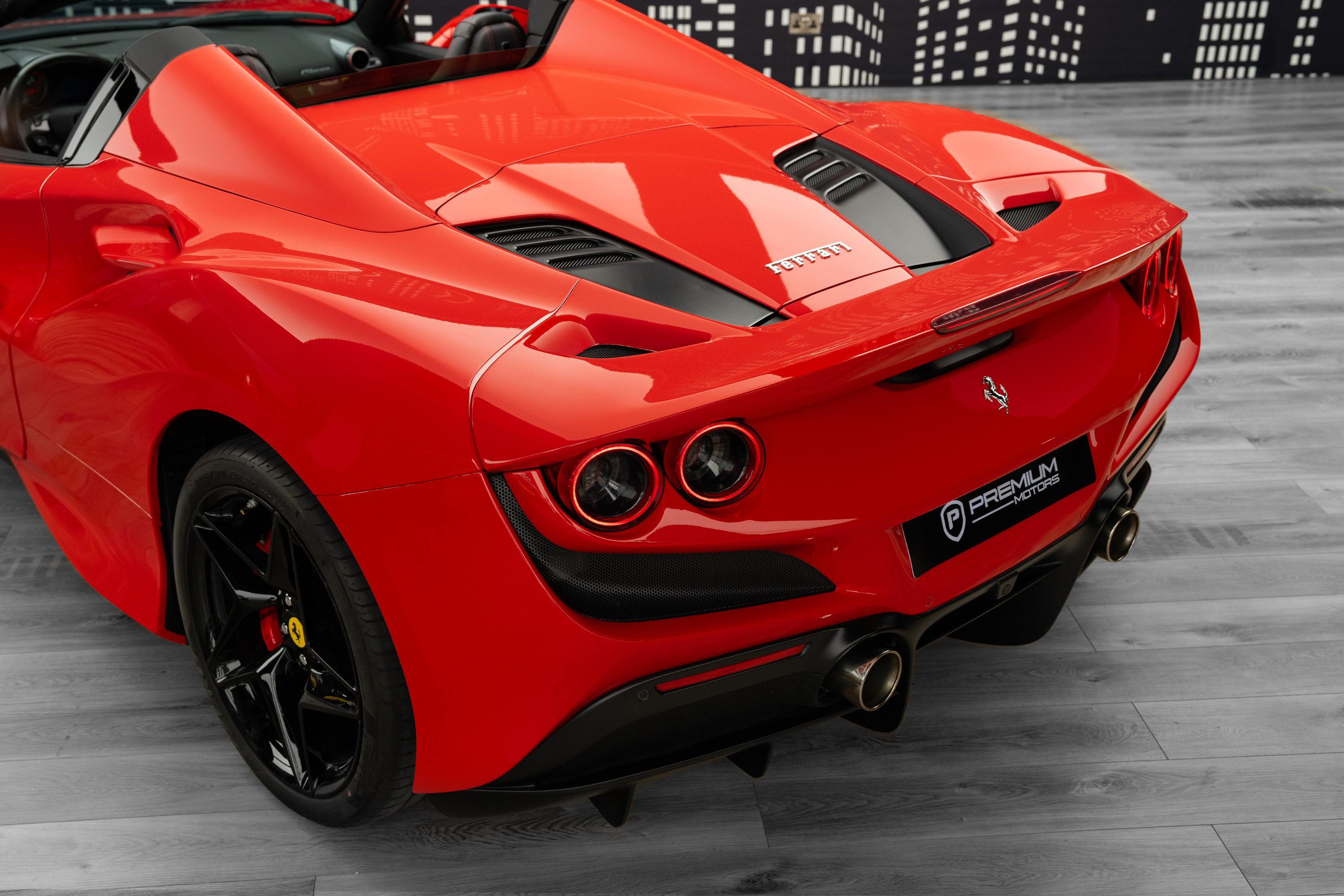 Used 2020 Ferrari F8 Spider — Red for Sale in Dubai — gallery photograph 10