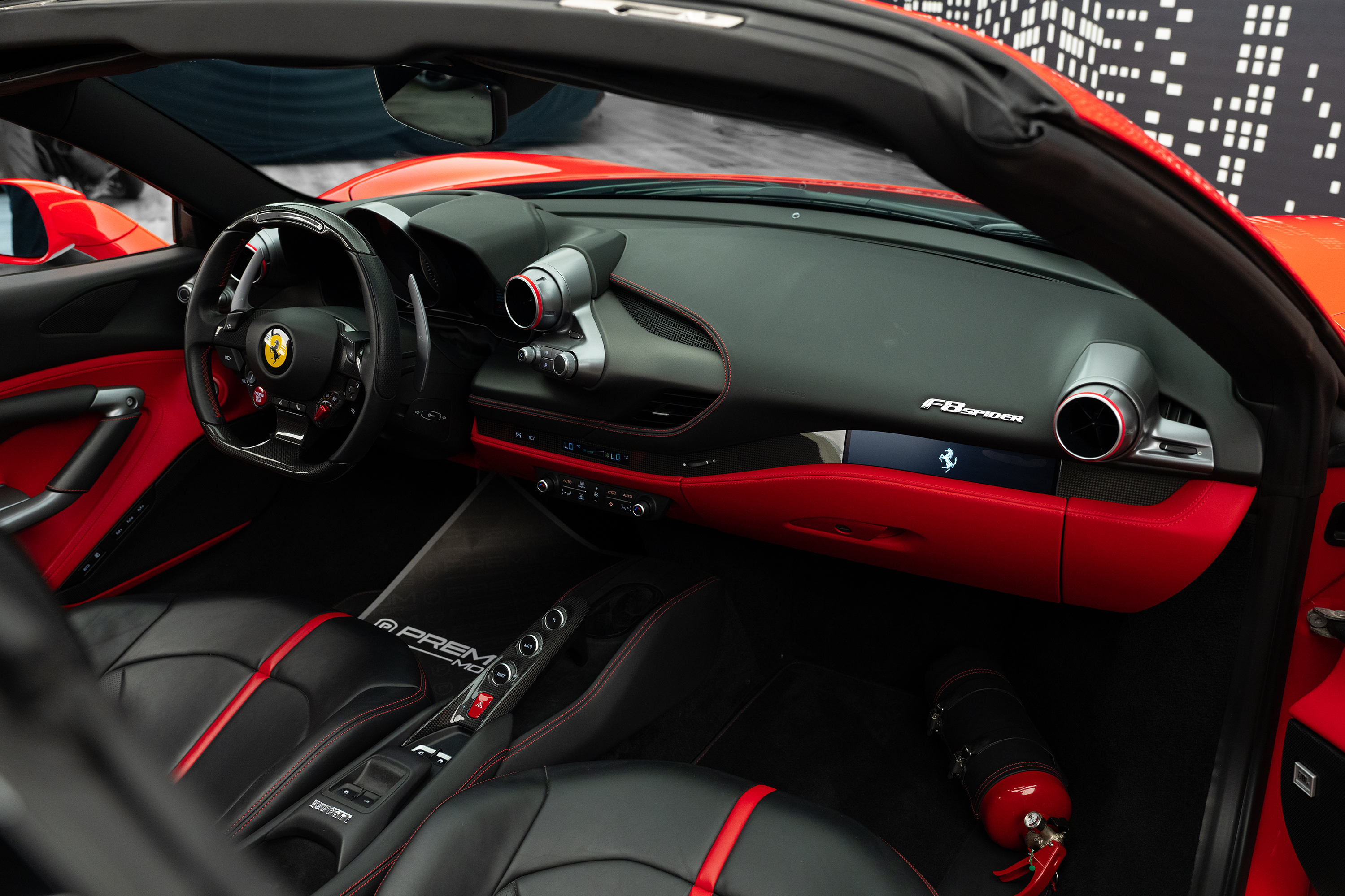 Used 2020 Ferrari F8 Spider — Red for Sale in Dubai — gallery photograph 11