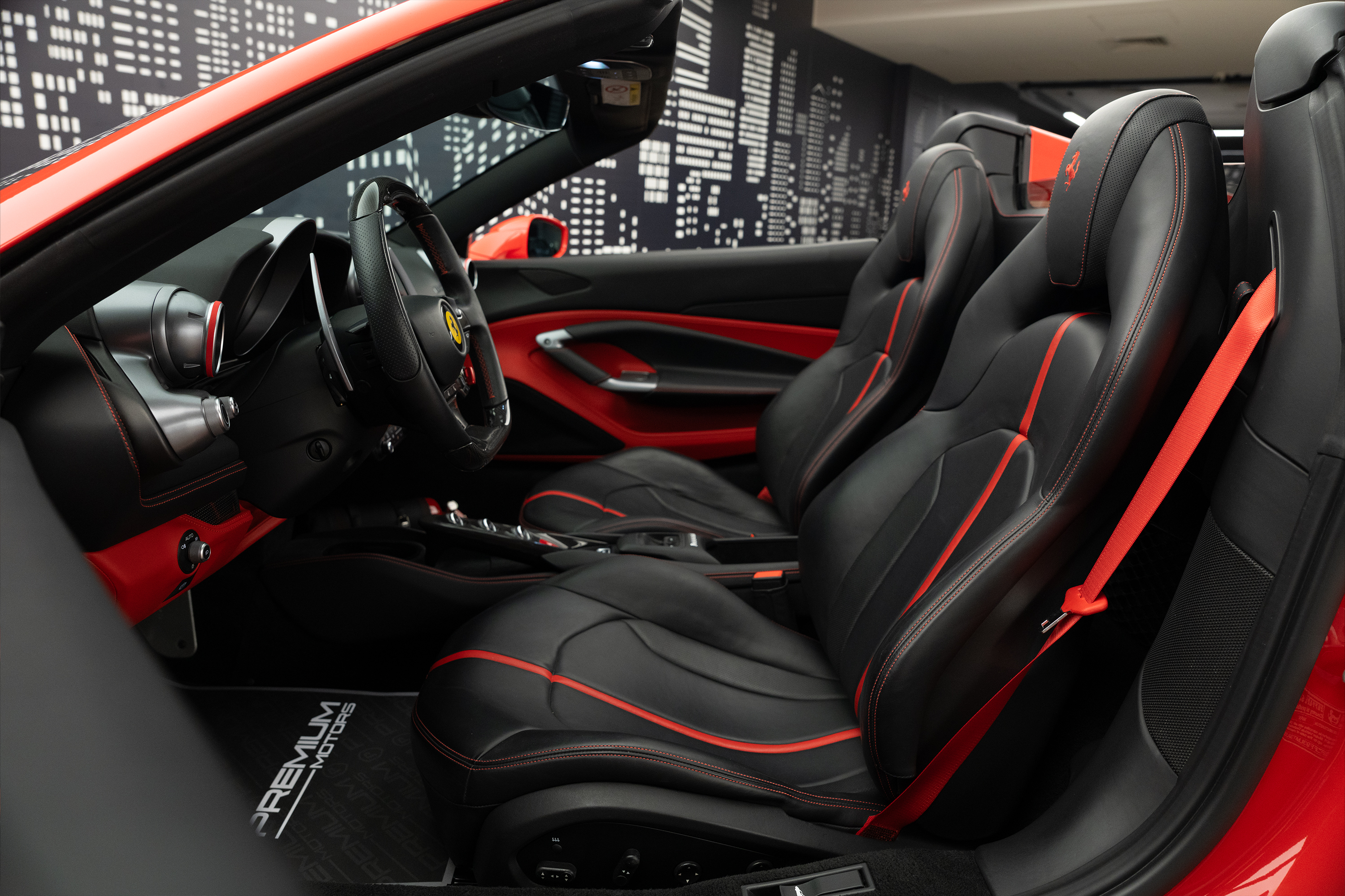 Used 2020 Ferrari F8 Spider — Red for Sale in Dubai — gallery photograph 12