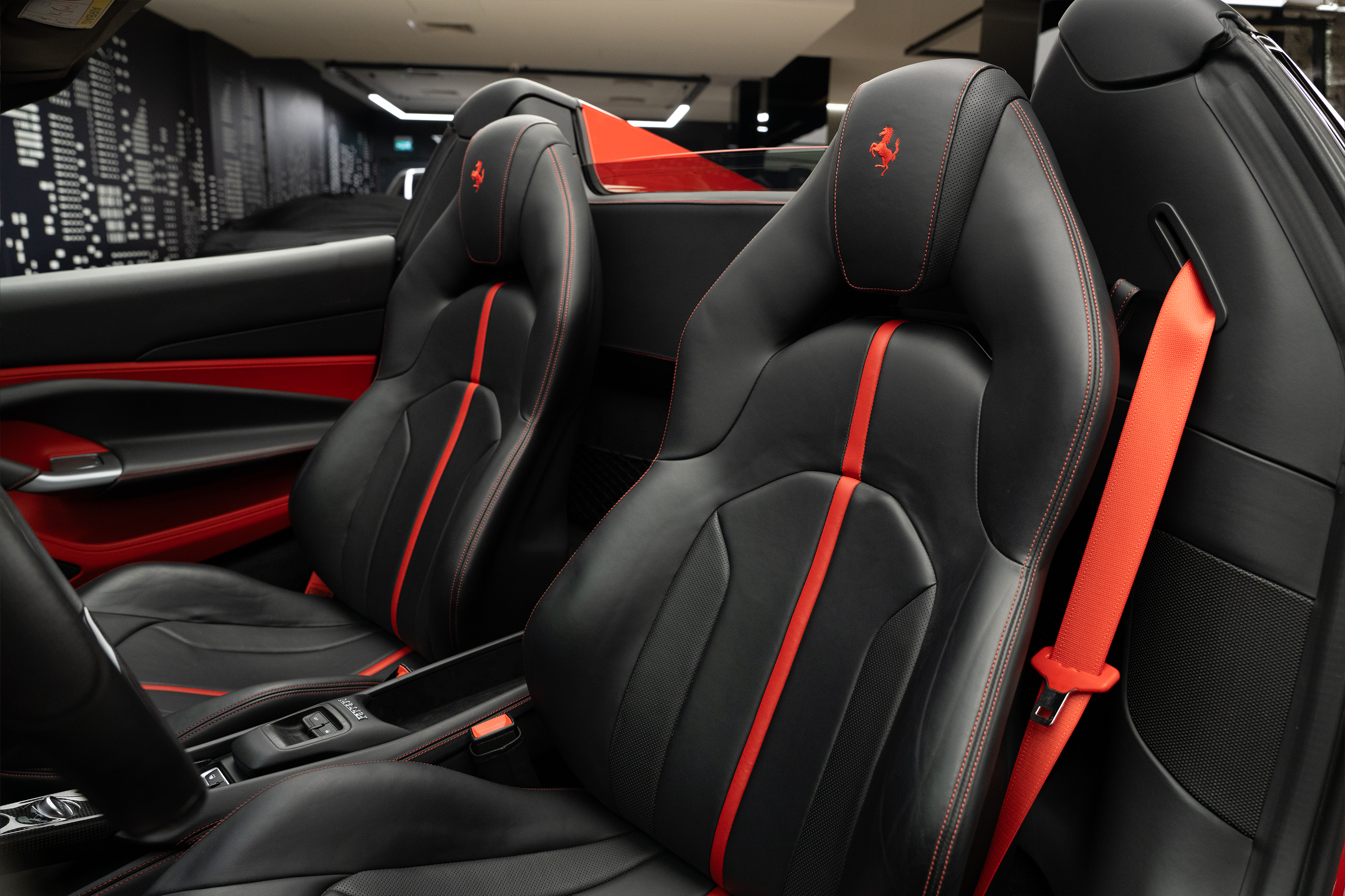 Used 2020 Ferrari F8 Spider — Red for Sale in Dubai — gallery photograph 13