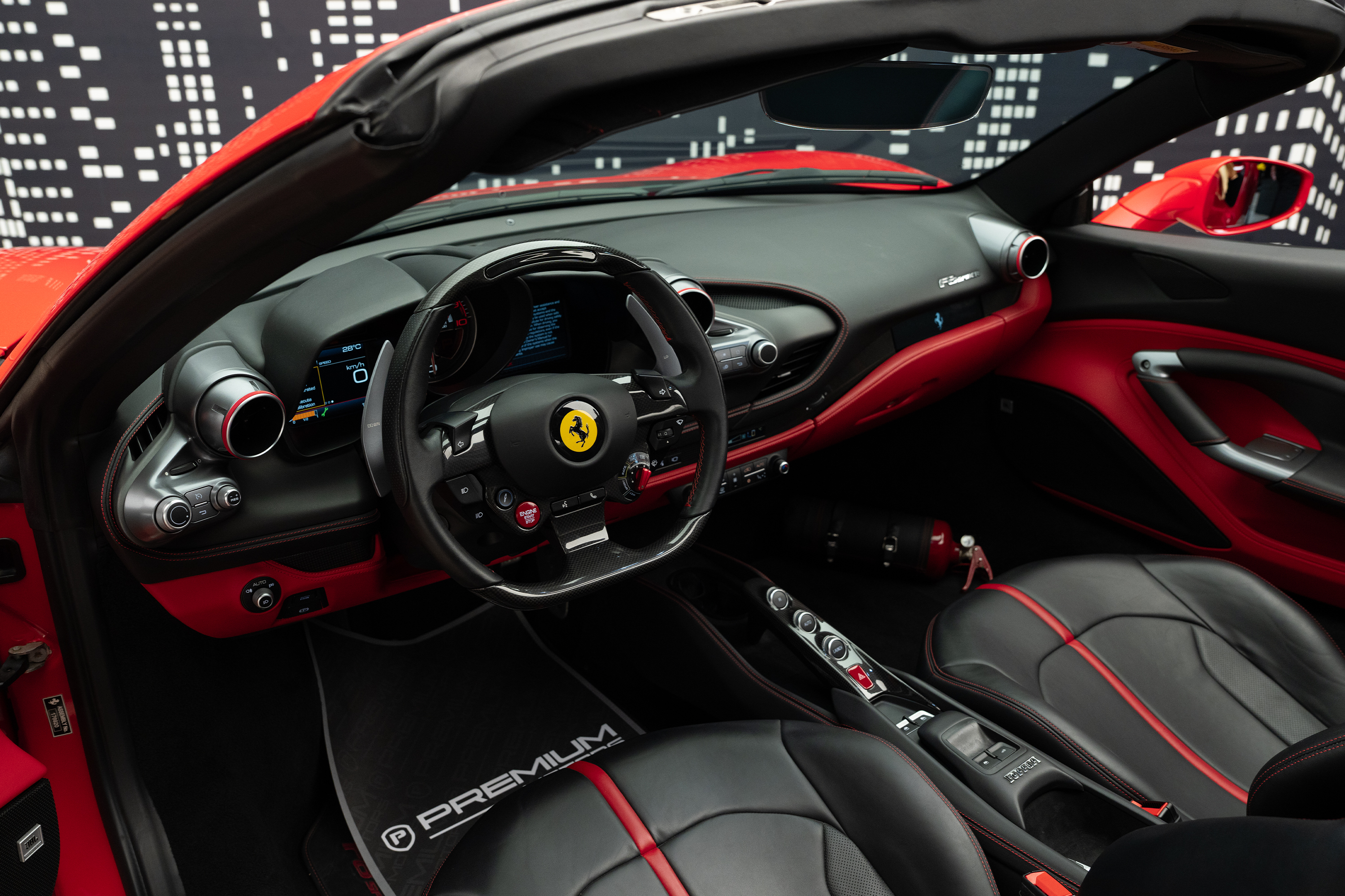 Used 2020 Ferrari F8 Spider — Red for Sale in Dubai — gallery photograph 14
