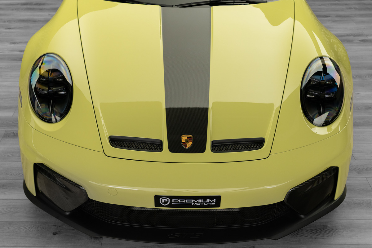 2025 Porsche 992.2 GT3 — Weissach — Yellow for Sale in Dubai — gallery photograph 8
