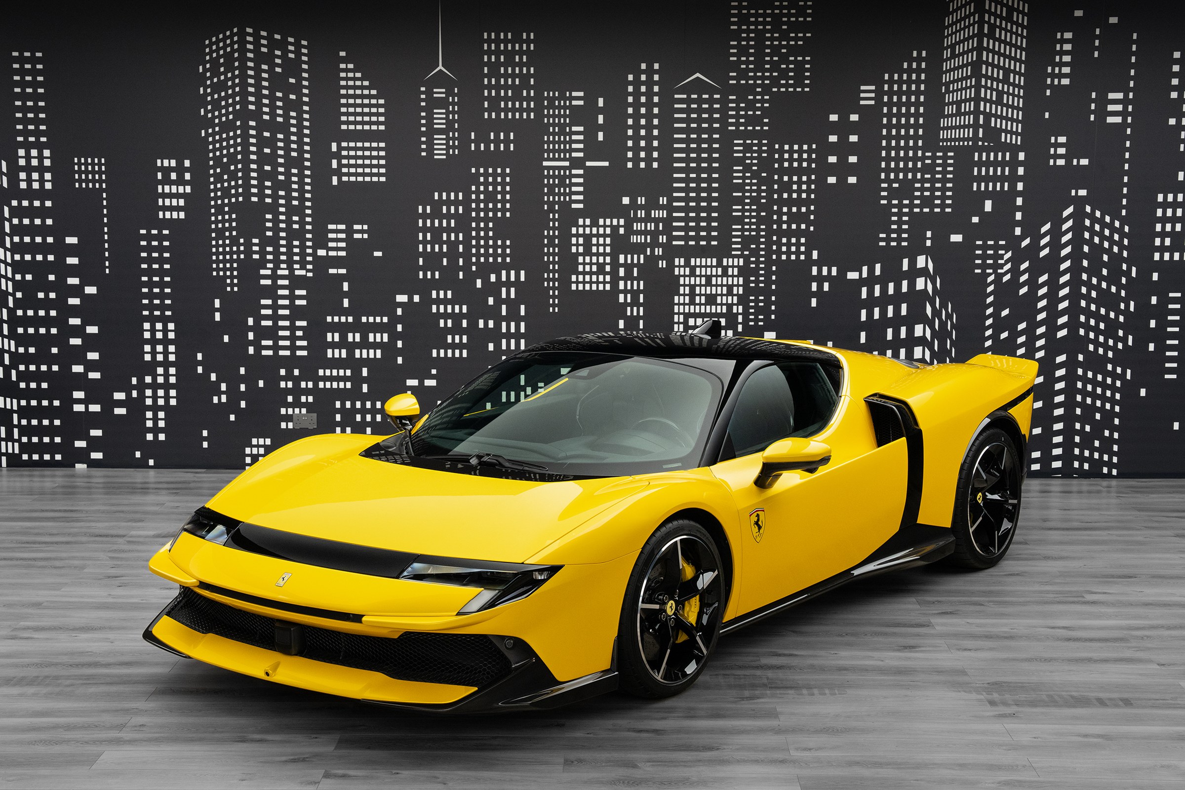 2026 Ferrari 849 Testarossa Spider — Yellow for Sale in Dubai — Yellow exterior