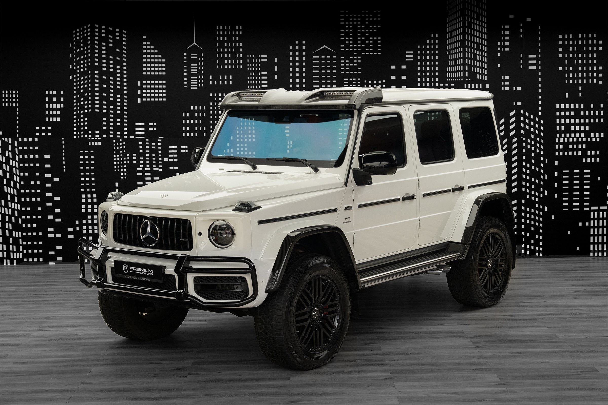 Used 2023 Mercedes-AMG G 63 4×4² — White for Sale in Dubai — White exterior