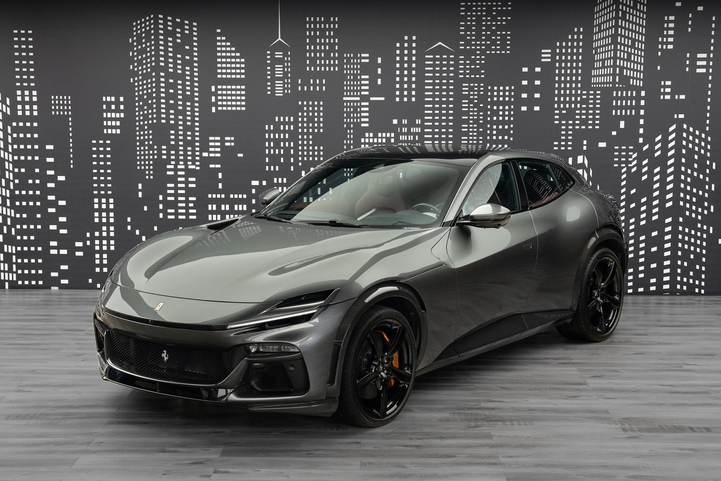 2026 Ferrari Purosangue — Atelier — Grey for Sale in Dubai — Grey exterior