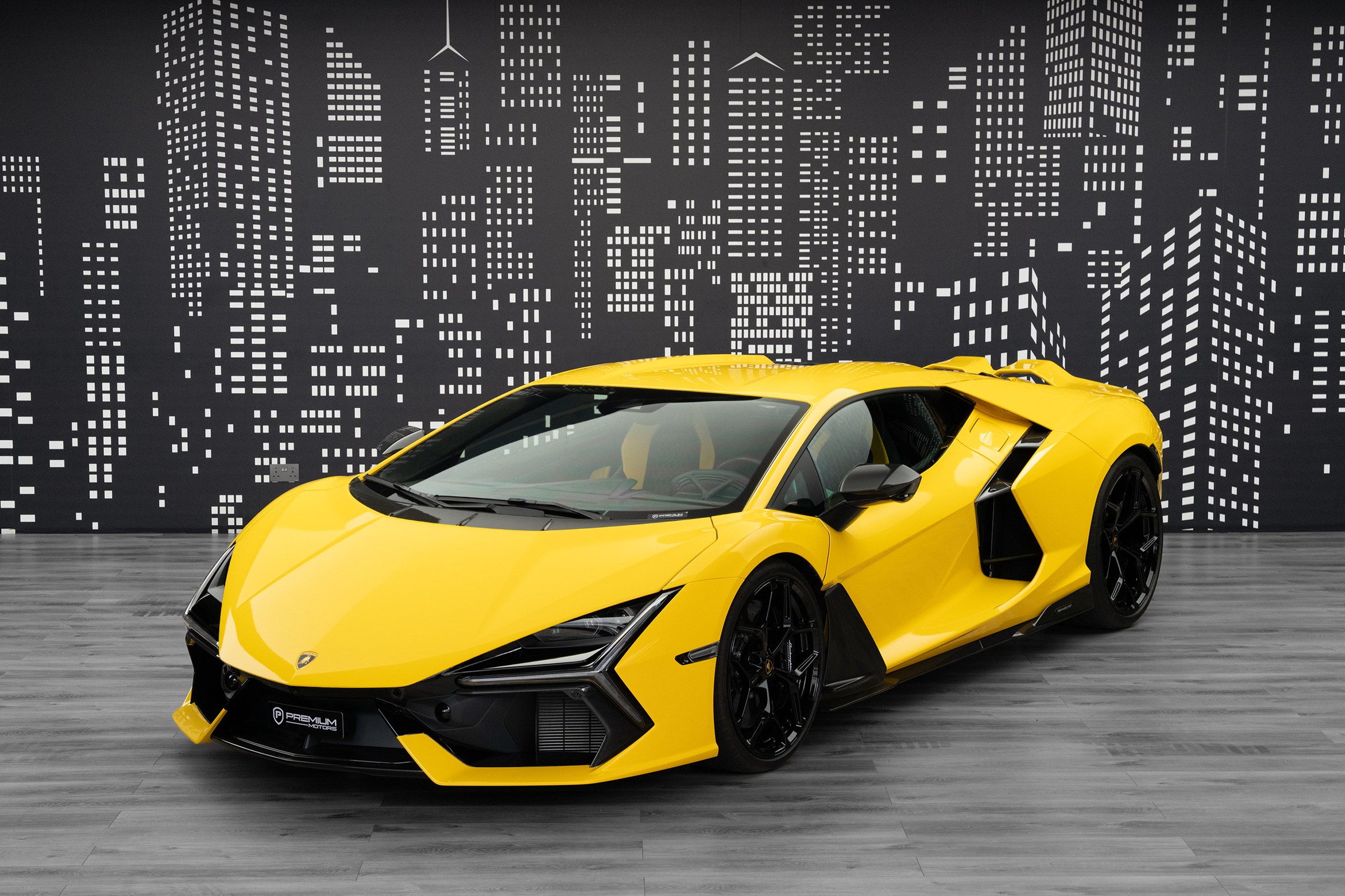 Used 2024 Lamborghini Revuelto — Yellow for Sale in Dubai — Yellow exterior