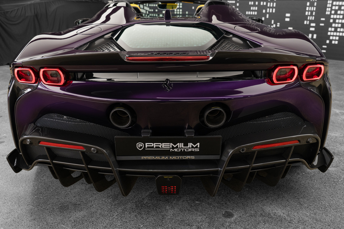 2025 Ferrari SF90 Spider — Keyvany — Purple for Sale in Dubai — gallery photograph 8
