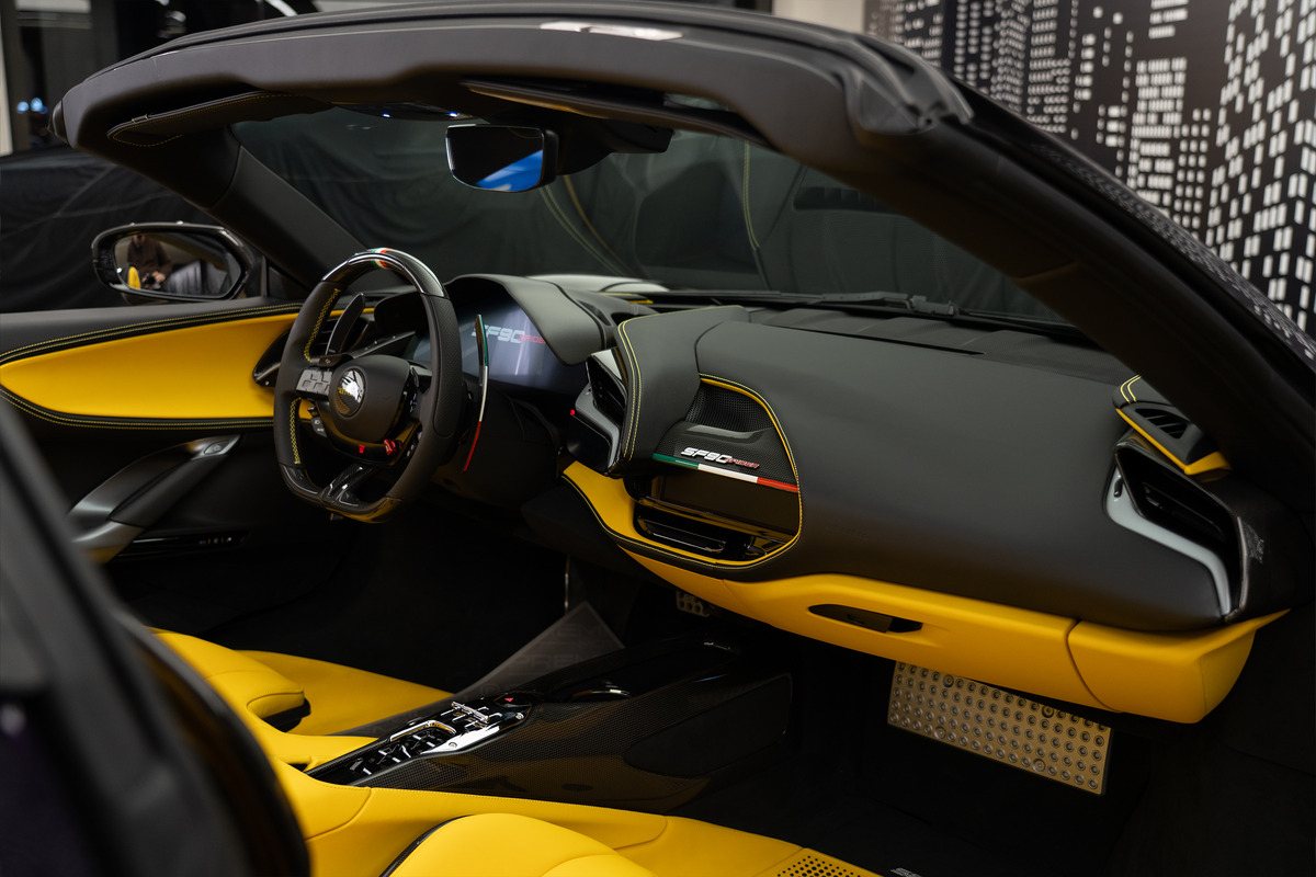 2025 Ferrari SF90 Spider — Keyvany — Purple for Sale in Dubai — gallery photograph 10