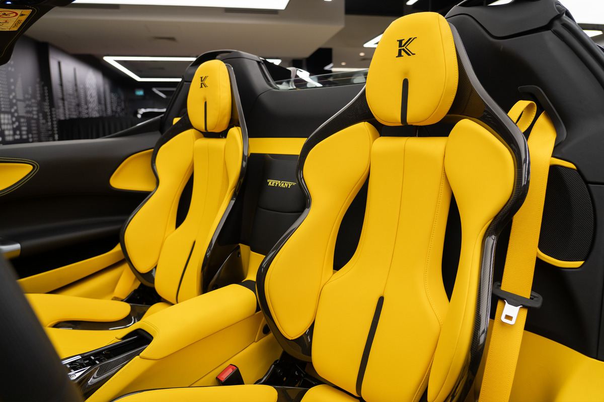2025 Ferrari SF90 Spider — Keyvany — Purple for Sale in Dubai — gallery photograph 11