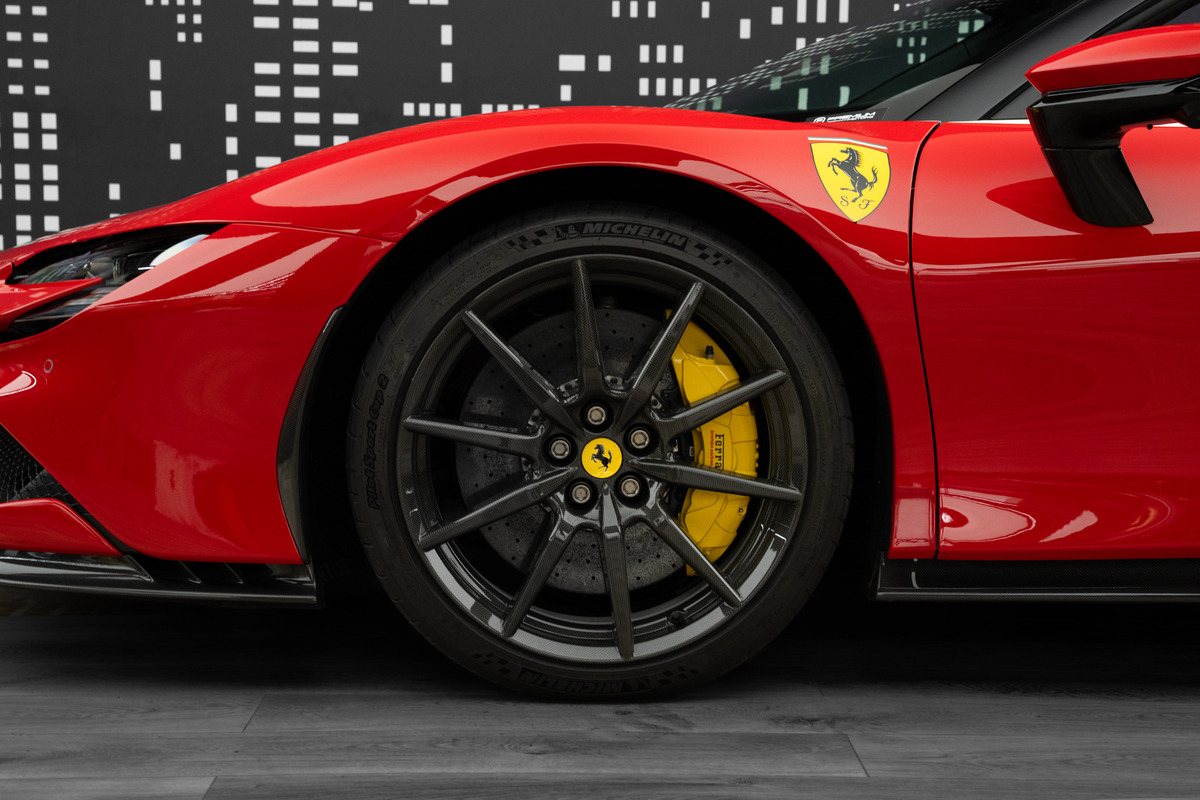 Used 2023 Ferrari SF90 Spider — Assetto Fiorano — Red for Sale in Dubai — gallery photograph 6