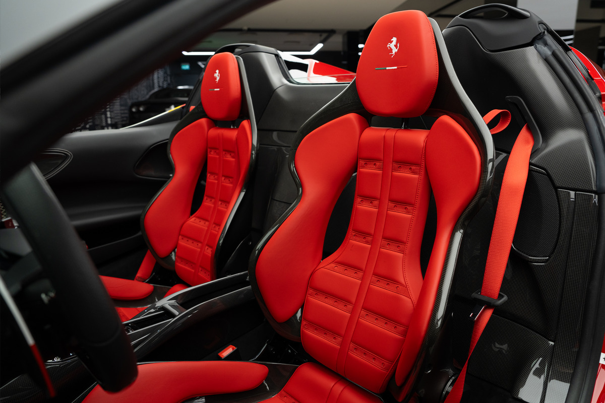 Used 2023 Ferrari SF90 Spider — Assetto Fiorano — Red for Sale in Dubai — gallery photograph 11