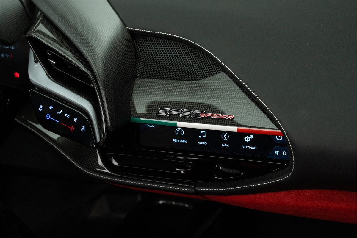 Used 2023 Ferrari SF90 Spider — Assetto Fiorano — Red for Sale in Dubai — gallery photograph 13