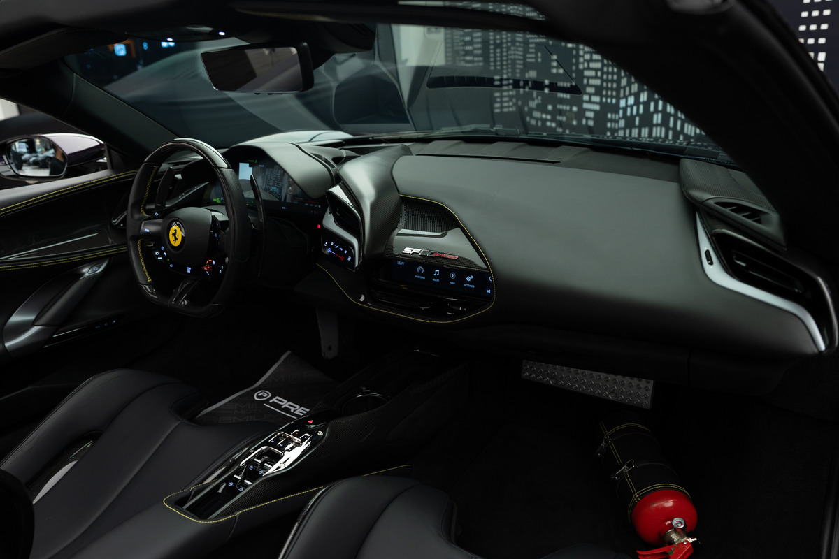 Used 2024 Ferrari SF90 Spider — Purple for Sale in Dubai — gallery photograph 10